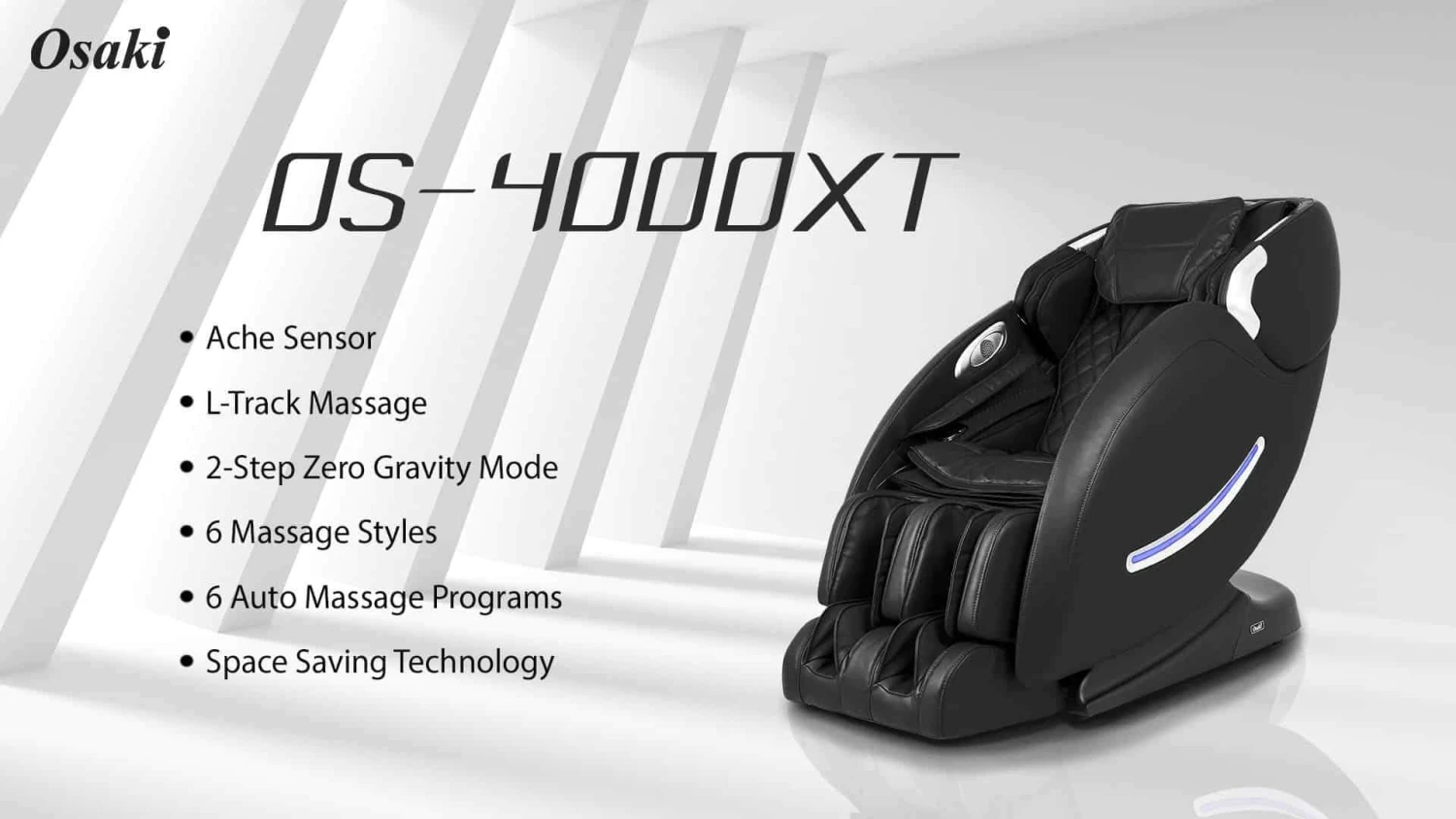 Osaki OS-4000XT Full Body Reclining Massage Chair With LED Light Control 11 Osaki OS-4000XT Full Body Reclining Massage Chair With LED Light Control - Image 9