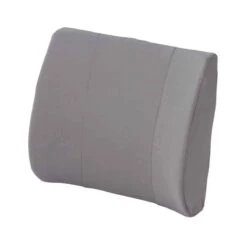 DMI Relax-a-Bac Lumbar Support Back Cushions With Insert And Strap 20 DMI Relax-a-Bac Lumbar Support Back Cushions With Insert And Strap -Health Care Store DMI Relax a Bac Lumbar Cushions Gray 01