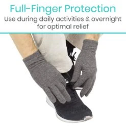 Vive Health Full Finger Arthritis & Carpal Tunnel Gloves - Pair -Health Care Store Full Finger Protection 800x e77372b6 2af1 4737 84f2 86fa9cddac41