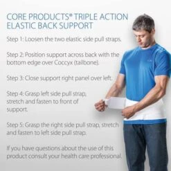 Core Products Triple Pull Elastic LS Support -Health Care Store LSB 6064 IFU 20 0429 BB 540x b966964c e8e2 42ad 89ca 836154f9a3dd