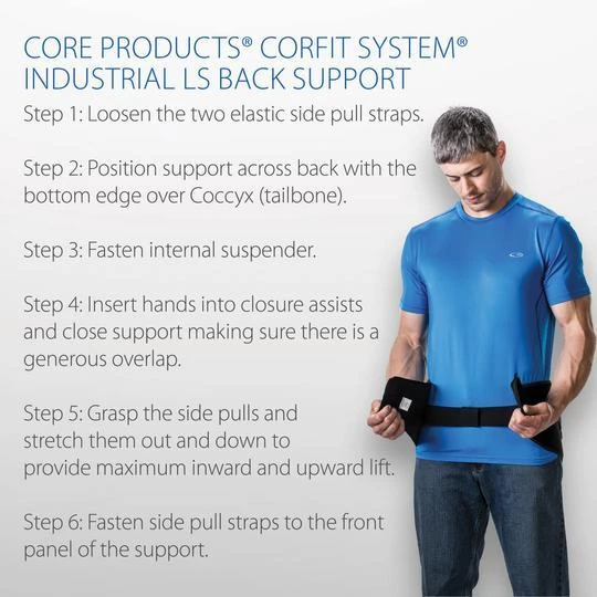 Core Products Corfit Industrial LS Support 6 Core Products Corfit Industrial LS Support - Image 4