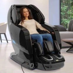 Kyota Yosei M868 4D Full Body Luxury Massage Chair With Zero Gravity Recline -Health Care Store M868 Black Female 1 600x600 pvkfyg