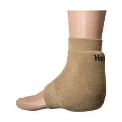 Heelbo Heel And Elbow Protectors With Flexible Stretch - 1 Pair -Health Care Store Mabis Heelbo Heel and Elbow Protectors Beige 01