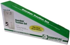 Essential Medical Supply Overdoor Exercise Pulley Set -Health Care Store P2100 Packaging altered 0