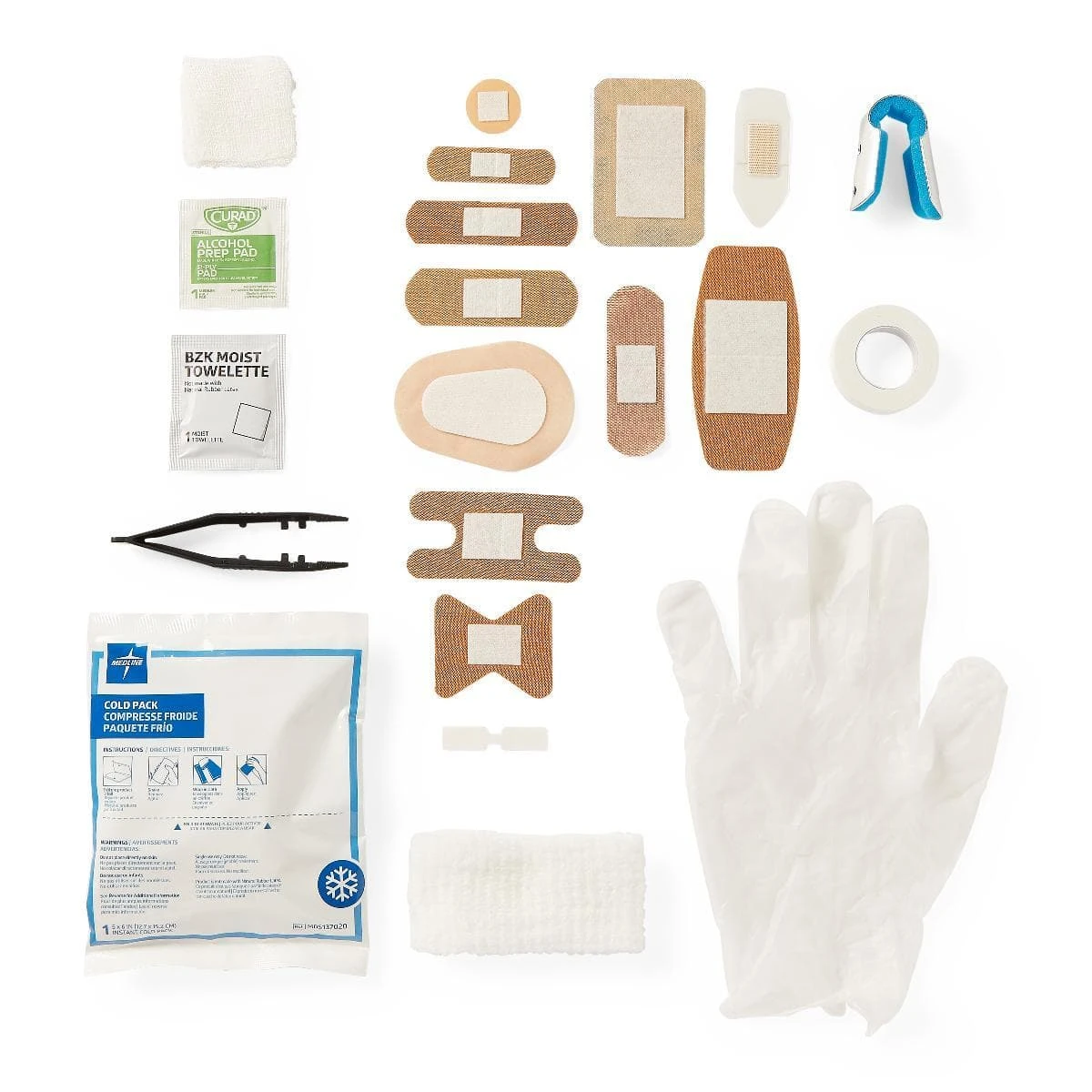 Medline Curad 175-Piece Complete First Aid Kit 4 Medline Curad 175-Piece Complete First Aid Kit - Image 2