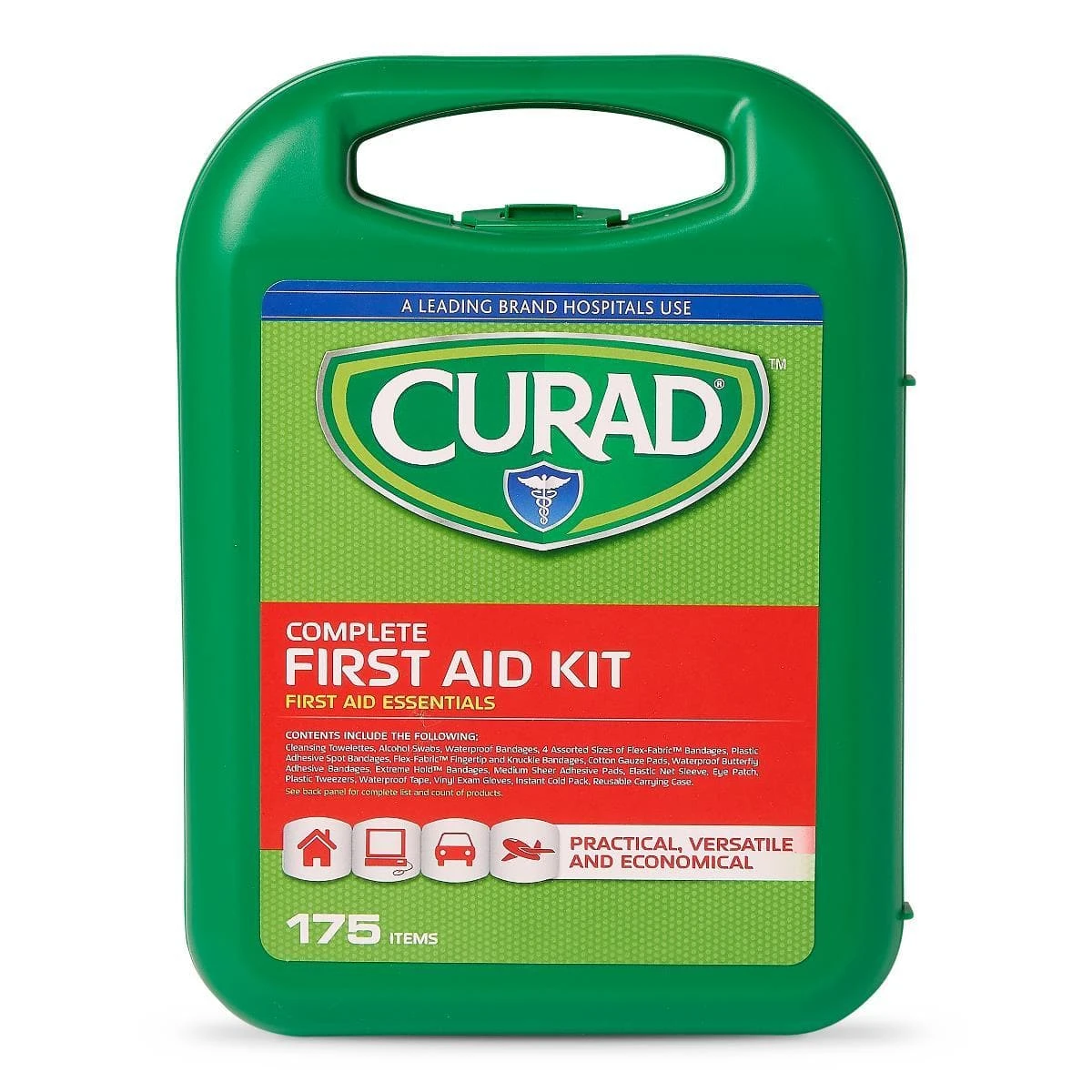 Medline Curad 175-Piece Complete First Aid Kit 3 Medline Curad 175-Piece Complete First Aid Kit