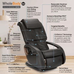 Human Touch WholeBody® 8.0 Swivel Reclining Massage Chairs -Health Care Store SEN 4567 110 96f10282 496b 4d97 b385 0551f6bca790