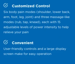 Omron Max Power Relief TENS Unit With Long Life Pads -Health Care Store ScreenShot2020 04 13at5.31.12PM
