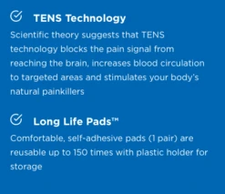 Omron Max Power Relief TENS Unit With Long Life Pads -Health Care Store ScreenShot2020 04 13at5.31.16PM