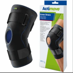 ActiMove Knee Brace Wrap Around With Polycentric Hinges And Condyle Pads