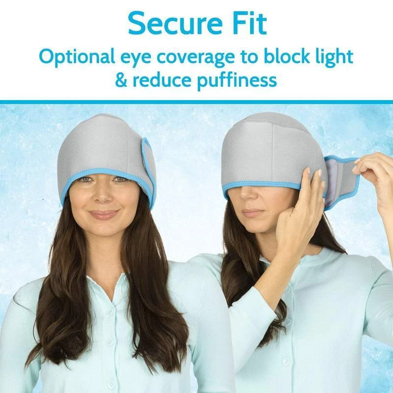 Vive Health Full Head Ice Or Heat Wrap With Washable Cover 12 Vive Health Full Head Ice Or Heat Wrap With Washable Cover - Image 10