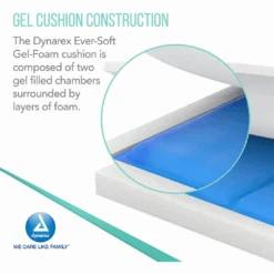 Dynarex Ever-Soft Gel Foam Cushions - Helps Relieve Pain From Pressure Injuries -Health Care Store Senior Picture 103