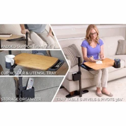 Signature Life Independence Tray Table With 360 Degree Swivel -Health Care Store Senior product 147 60dc9034 c9eb 489f b21c 44cca65ab4a4