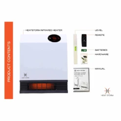 Heat Storm Deluxe Infrared Wall Heaters With Remote Control -Health Care Store Senior product 15 8f59d7fa aff4 4078 b8bb 3ba087493515