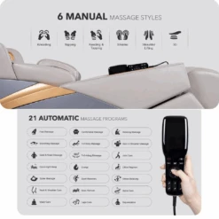 Ador Allure 3D Reclining Massage Chair With ZG & Intelligent Voice Control -Health Care Store Senior product 16 01655e52 b87e 42bb 8c18 f0c499869372