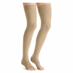 JOBST Opaque Thigh High 15-20 MmHg Compression Stockings With Dot & Open Toe 9 JOBST Opaque Thigh High 15-20 MmHg Compression Stockings With Dot & Open Toe -Health Care Store Senior product 53 e423979d 4cef 4497 a487 94d4babca648