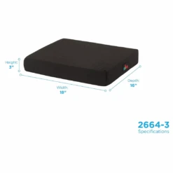 Nova Seat & Wheelchair High Density Foam Cushion With Water Resistant Removable Cover -Health Care Store Senior product 6 29a61662 4350 48fc 8942 48805665c1eb
