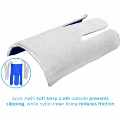 Nova Medical Sock & Stocking Aid - Soft Terry Cloth & Flexible Easy To Use -Health Care Store Senior.comProductImage 1119