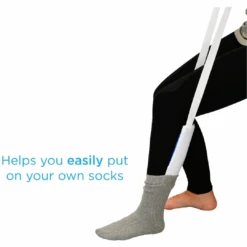 Nova Medical Sock & Stocking Aid - Soft Terry Cloth & Flexible Easy To Use -Health Care Store Senior.comProductImage 1121
