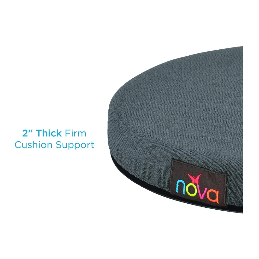 Nova Medical Swivel Seat Cushion For Car Or Chair - 360 Degree Pivot Disc 4 Nova Medical Swivel Seat Cushion For Car Or Chair - 360 Degree Pivot Disc - Image 2