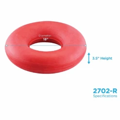 Nova Medical Inflatable Rubber Donut Cushion - Easy To Inflate And Deflate Seat -Health Care Store Senior.comProductImage 1237