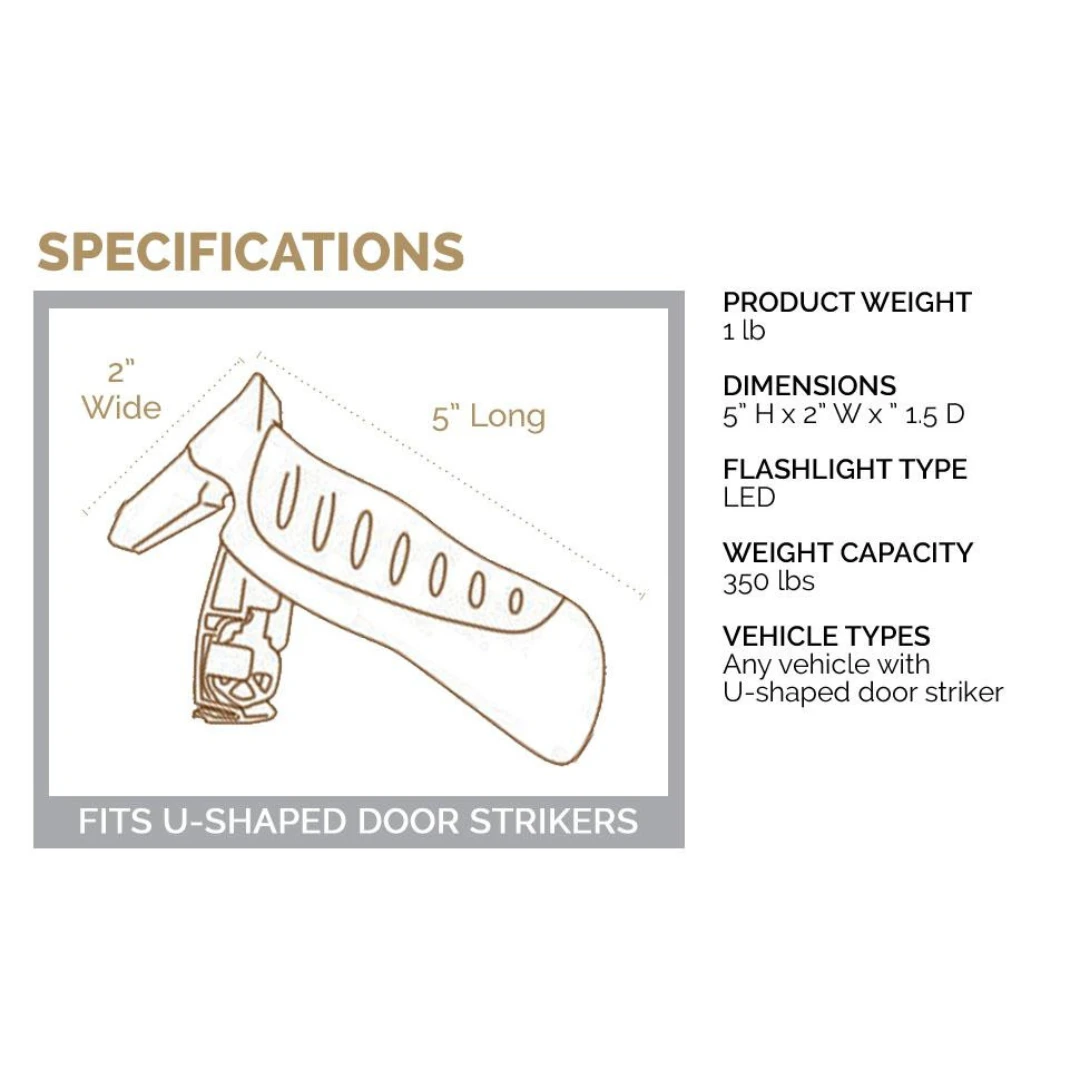 Signature Life Assurance Car Handle With LED Flashlight & Key Storage 13 Signature Life Assurance Car Handle With LED Flashlight & Key Storage - Image 11