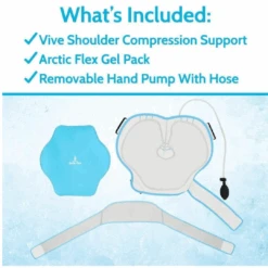 Vive Health Arctic Flex Compression Shoulder Ice Wrap With Flexible Gel Pack -Health Care Store Senior.comProductImage 41 0fd03d99 b2f2 47a6 8d0c ef3d46df6dc1