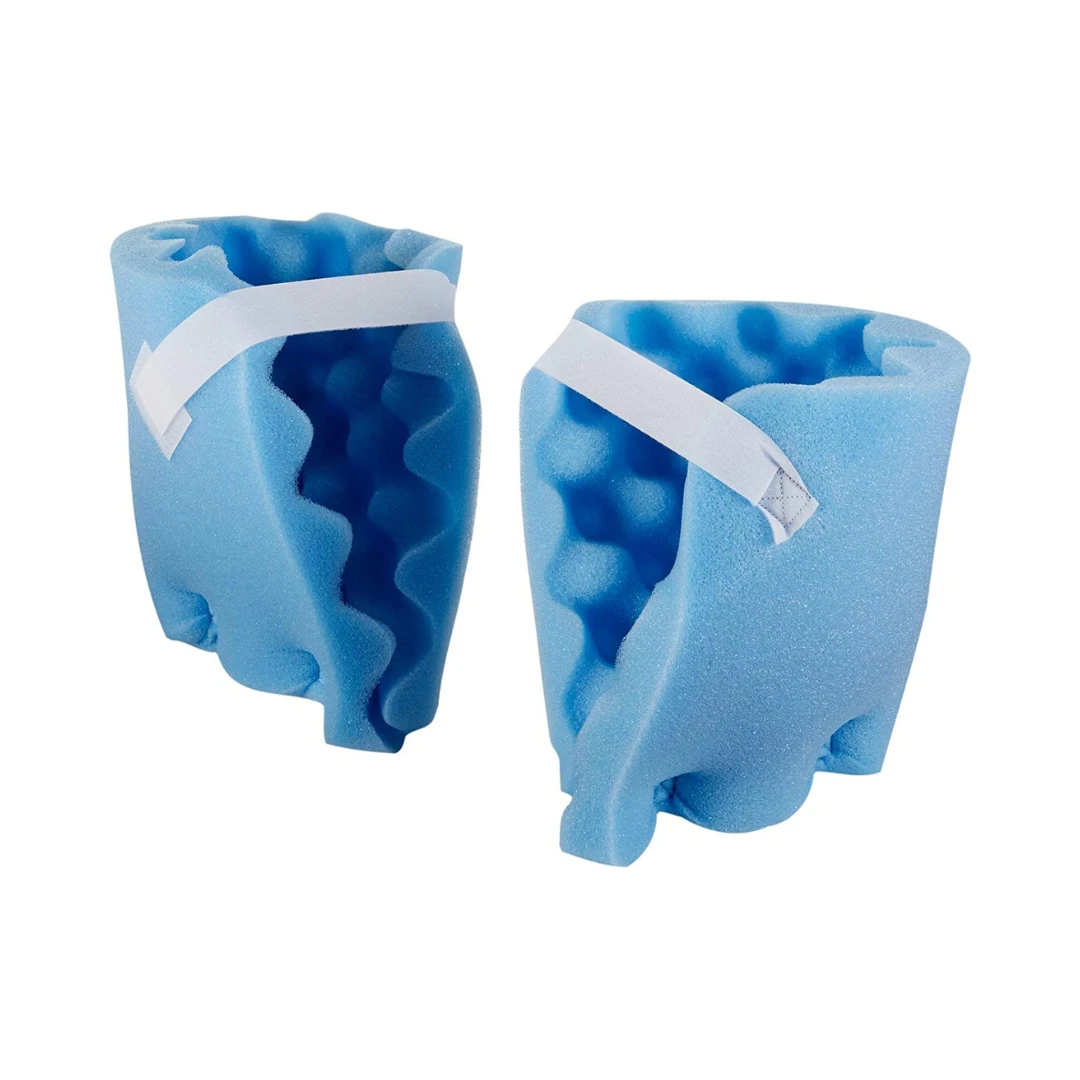 Mckesson Heel Protection Decubitus Pad Cushion - One Size Fits Most Blue 3 Mckesson Heel Protection Decubitus Pad Cushion - One Size Fits Most Blue