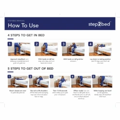 Step2Health Bed Side Step2Bed Fall Prevention Step Stool Platform -Health Care Store Step2HealthBedSideStep2Bed 6