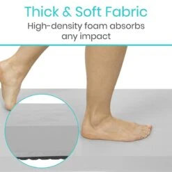 Vive Health Portable X-Large Padded Slip Resistant Bedside Fall Mat -Health Care Store Thick Soft Fabric 800x ed0ebe4d d984 4ec0 8c9a d83ddb11b660