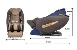 Titan Pro Commander Full Body 3D Massage Chair With Zero Gravity Recline, 5 Auto Programs 24 Titan Pro Commander Full Body 3D Massage Chair With Zero Gravity Recline, 5 Auto Programs -Health Care Store Titan Pro Commander demansion