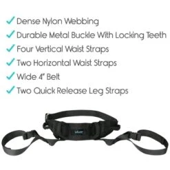 Vive Health Padded Patient Transfer Gait Belt With Leg Straps -Health Care Store Transfer Belt With Leg Loops Redo 5 800x 374a01d3 c2f6 4ec4 a94c 4364431899a6
