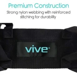 Vive Health Padded Patient Transfer Gait Belt With Leg Straps -Health Care Store Transfer Belt With Leg Loops Redo 6 800x 6550cef9 5fec 4685 b729 593dfba276dc