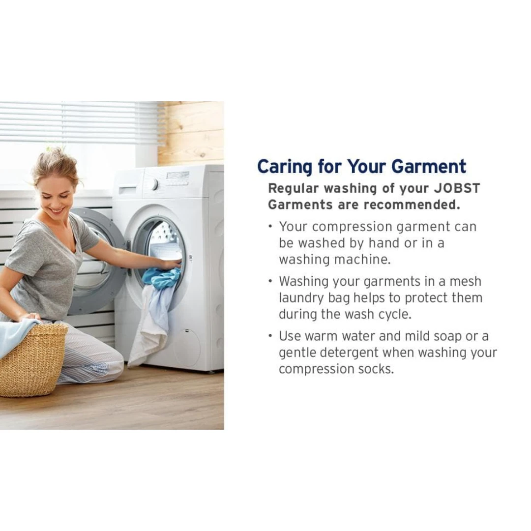 JOBST Relief Knee High Unisex Compression Socks - Closed Toe - 20-30 MmHg 6 JOBST Relief Knee High Unisex Compression Socks - Closed Toe - 20-30 MmHg - Image 4