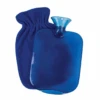Carex Hot Water Bottle With Cover, Rubber - Heat Therapy And Cold Therapy
