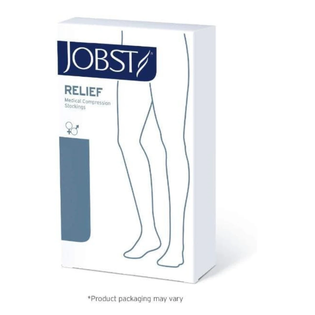 JOBST Relief Knee High Unisex Compression Socks - Closed Toe - 20-30 MmHg 5 JOBST Relief Knee High Unisex Compression Socks - Closed Toe - 20-30 MmHg - Image 3