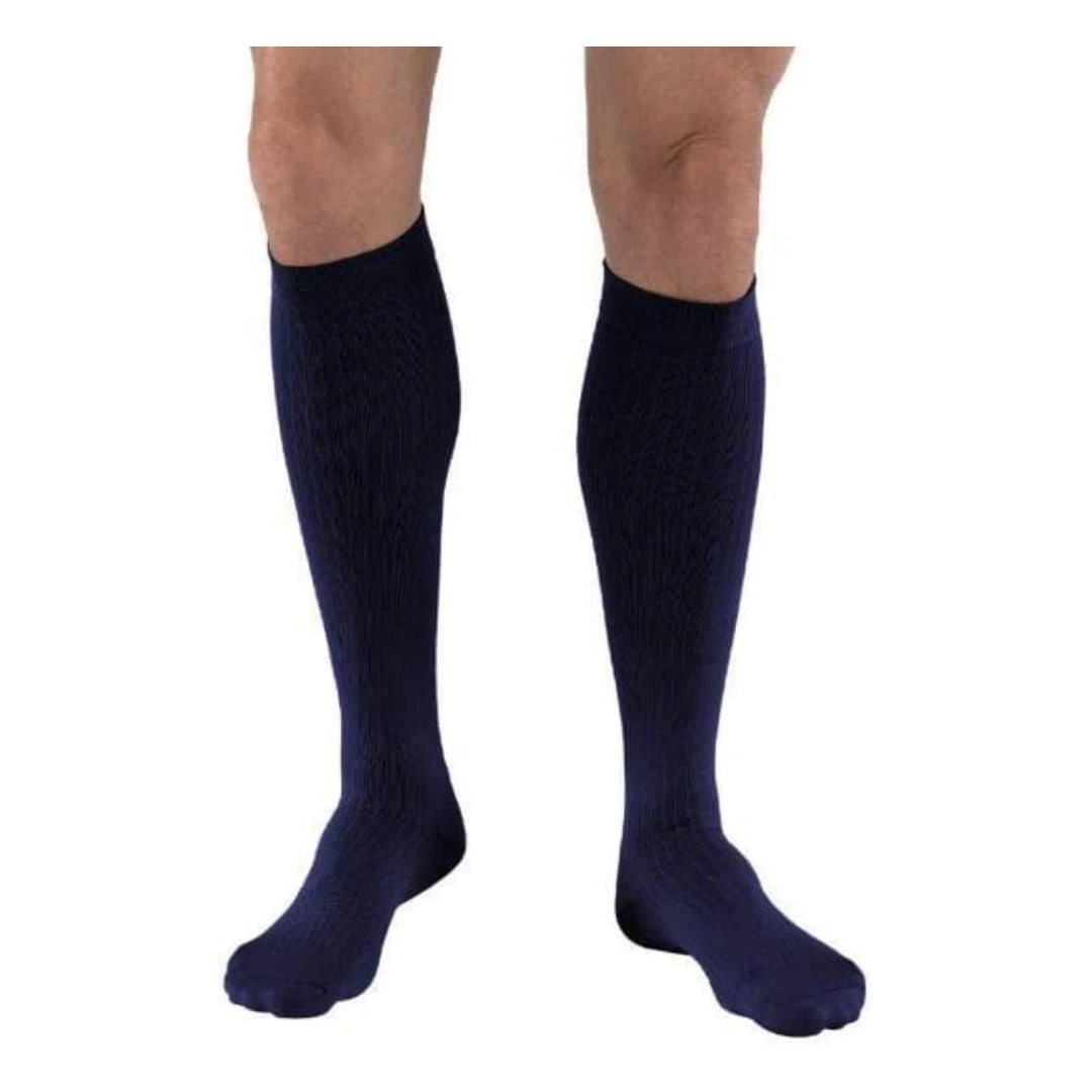 JOBST Activa Mens Dress Knee High Closed Toe Everyday Compression Socks 5 JOBST Activa Mens Dress Knee High Closed Toe Everyday Compression Socks - Image 3