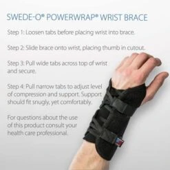 Core Products Powerwrap Wrist Brace Right Black -Health Care Store WST 6894 6895 IFU 20 0514 BB 540x b1cb454a b470 49e8 aeab 0c03ac1fb982