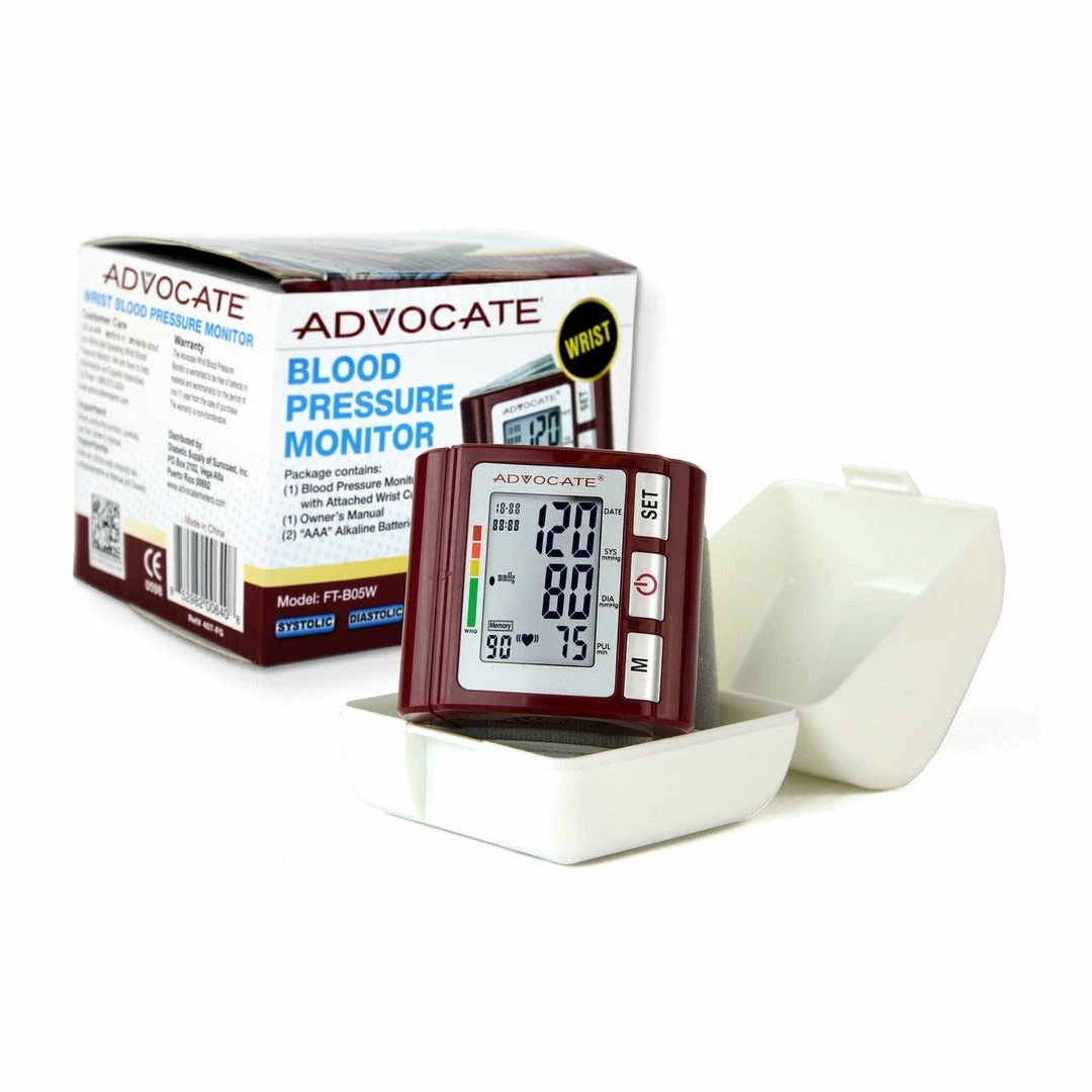 Advocate Portable Wrist Blood Pressure Monitor 3 Advocate Portable Wrist Blood Pressure Monitor
