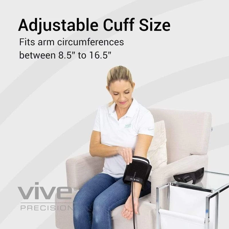 Vive Health Arm Blood Pressure Monitor Compatible With Smart Devices 4 Vive Health Arm Blood Pressure Monitor Compatible With Smart Devices - Image 2