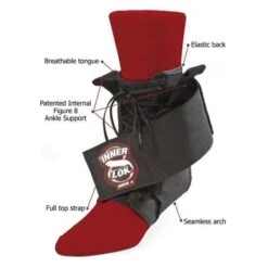 Core Products Swede-O Inner Lok 8 Ankle Brace -Health Care Store akl 6335 bk bty inner lok 8 w straps open w callouts 17 0328 lr rgb 17 0410 lw 540x 58428fc7 c297 4dab 8965 8e2b04d9aad4