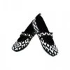 Nufoot Mary Janes - Women's Black/White Retro Betsy Lou Slippers -Health Care Store black white retro betsy lou