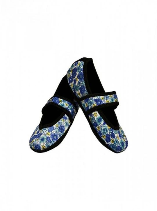 Nufoot Mary Janes - Women's Bluebell Betsy Lou Slippers 3 Nufoot Mary Janes - Women's Bluebell Betsy Lou Slippers