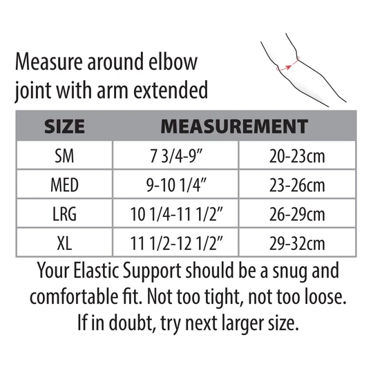 Core Products Swede-O Elastic Elbow Support Sleeve 4 Core Products Swede-O Elastic Elbow Support Sleeve - Image 2