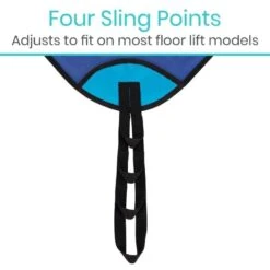 Vive Health 4-Point Universal Patient Lift Sling & Transfer Blanket - 48” By 30” -Health Care Store four sling points 800x f38f1a7d 1b60 4c58 a6cf 821a44c456c4