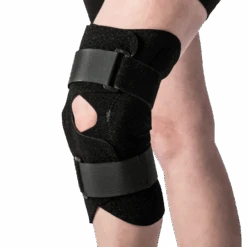 Core Products Front Closure Knee Brace W/Hinge -Health Care Store kne 6448 front closed hinged knee brace black left female swedeo 540x ee6b82a9 13fc 4f34 9376 9a32c23f94b7