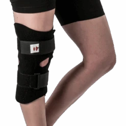 Core Products Front Closure Knee Brace W/Hinge -Health Care Store kne 6448 front closed hinged knee brace black right straight female swedeo 540x 24fb641b a160 45e2 8d49 d3fe324a1a23
