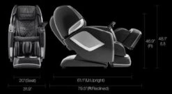 Osaki OS-4D Pro Maestro LE SL-Track Massage Chair With Zero Gravity And Touch Screen 34 Osaki OS-4D Pro Maestro LE SL-Track Massage Chair With Zero Gravity And Touch Screen -Health Care Store maestro le dimenssion orig