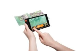 Optelec Compact 6 HD Speech - 6 Inch Touch Screen Vision Magnifier -Health Care Store optelec compact 6 hd speech ocr step 2 press the play button lr jpg