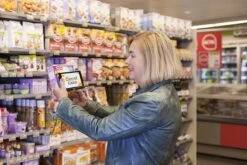 Optelec Compact 6 HD Speech - 6 Inch Touch Screen Vision Magnifier -Health Care Store optelec compact 6 hd speech viewing packaging with ocr in supermarket lr